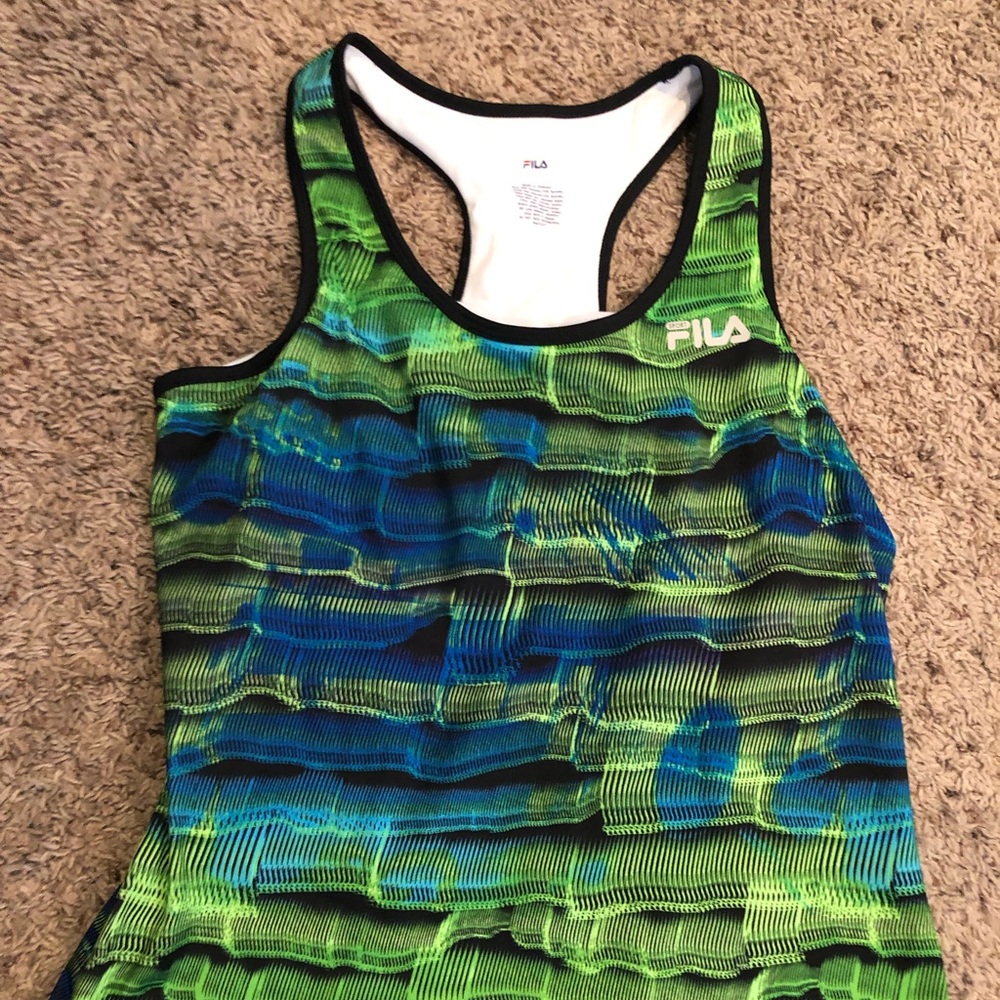 Fila brand exercise top.